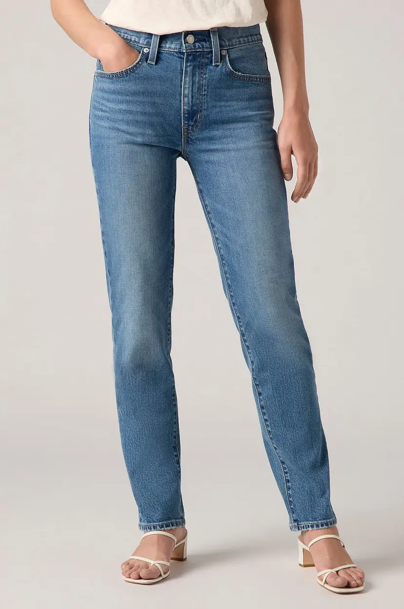 Levi's Jeans 724 High Rise Straight London - Blå