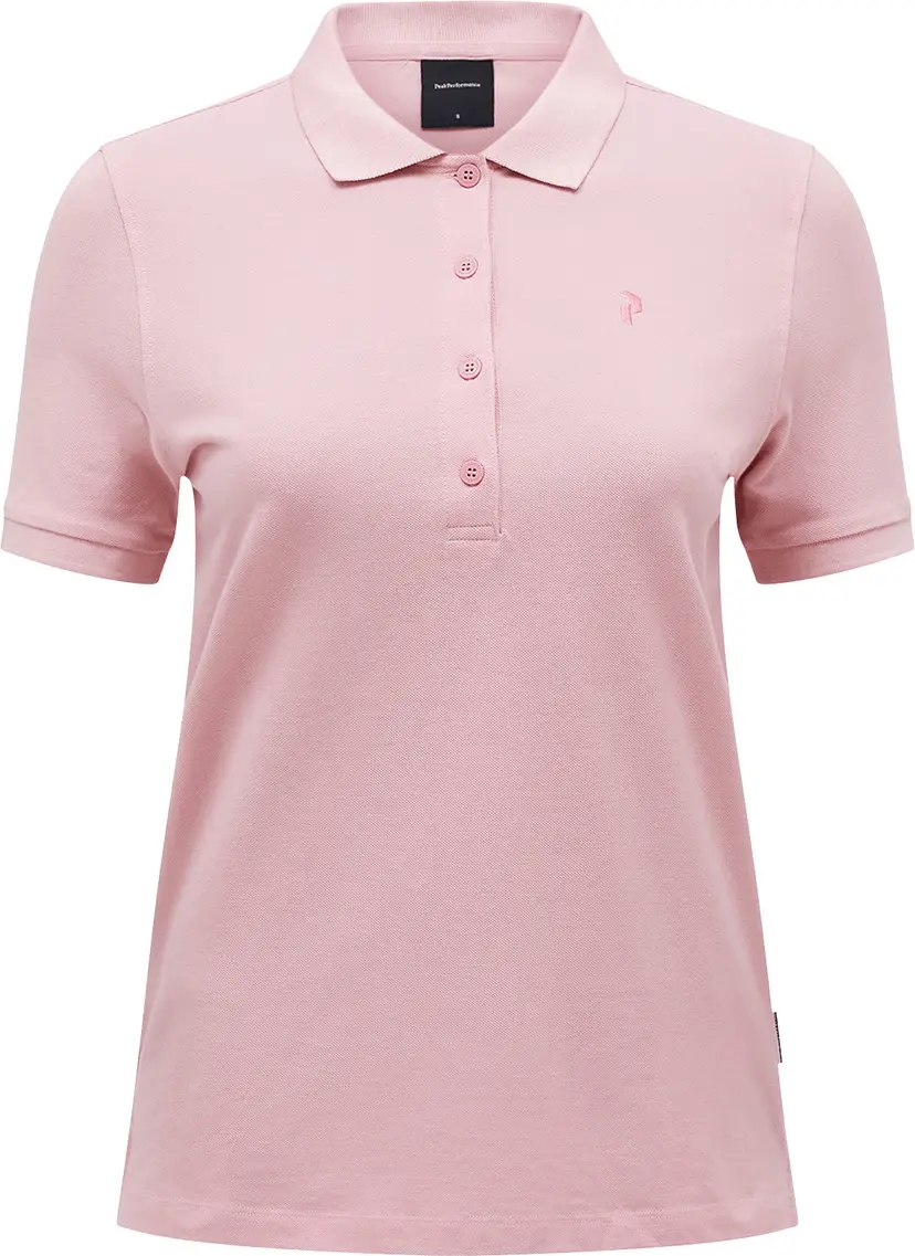Peak Performance Peak Performance Women's Classic Cotton Polo Warm Blush