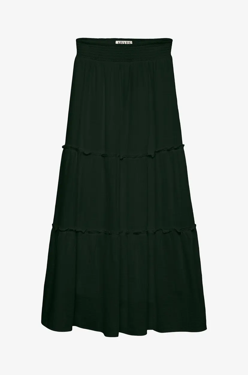 Vero Moda Skjørt awKeeley HW Long Skirt - Svart