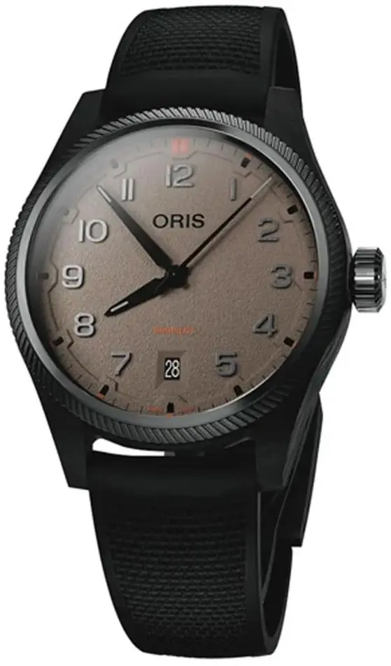 Oris Oris Herreklokke 01 733 7802 8766-07 4 20 30GLC Propilot Grå/Gummi
