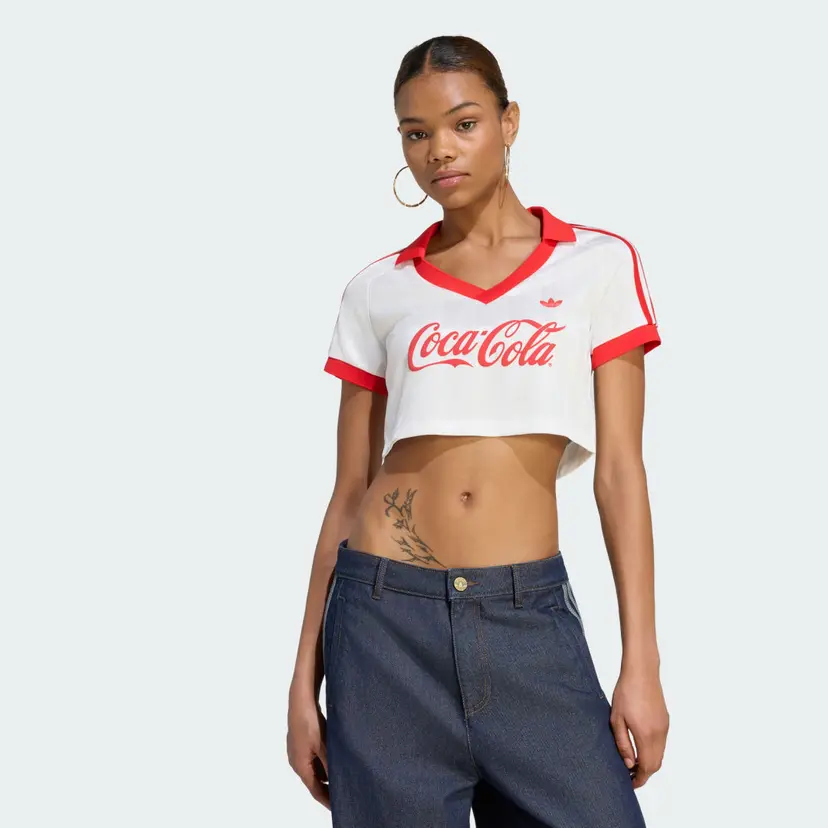 Adidas ADIDAS X COCA-COLA CROPPED TRØYE