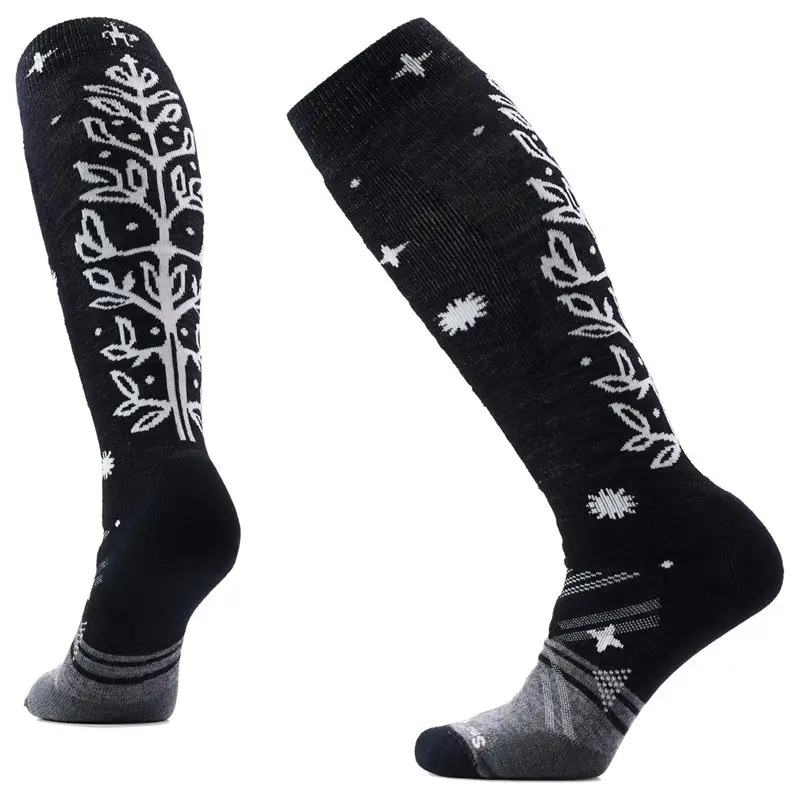 SmartWool Smartwool Women'S Ski Full Cushion Ice Blossom Otc Black