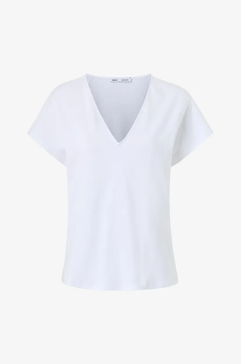 Mango Topp Sevipi - Hvit