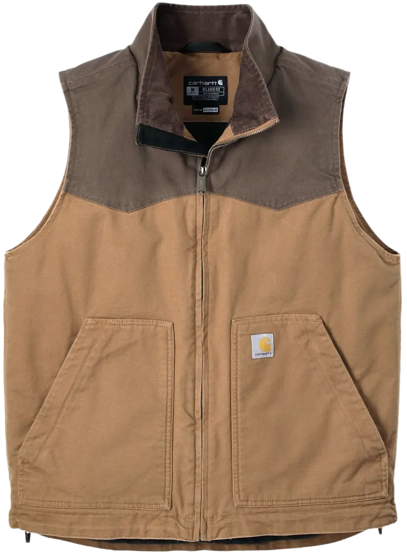 Carhartt Workwear Carhartt Workwear Carhartt M's Montana Duck Vest Carhartt Brown/Coffee