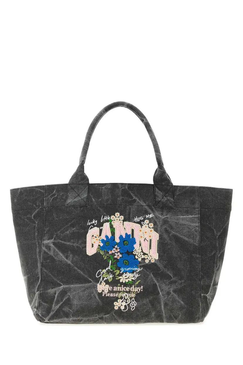 Ganni Ganni Tote bag – Grå