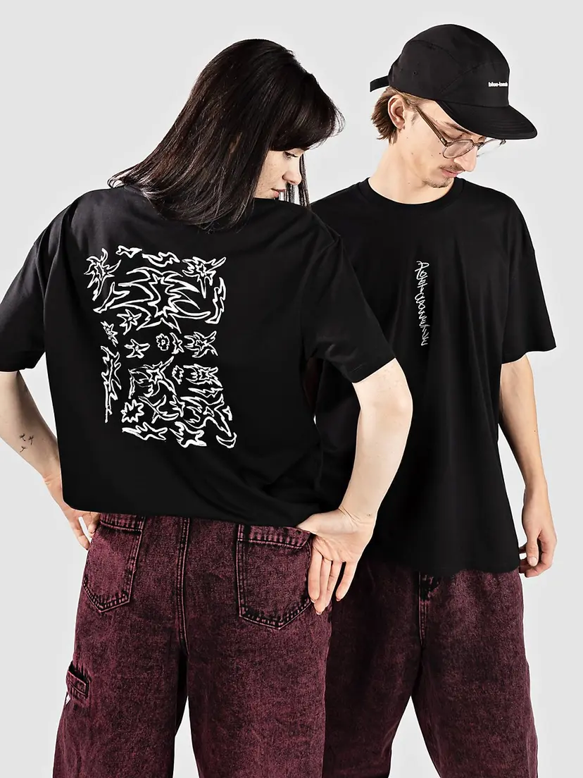 Poetic Collective Poetic Collective Tribal T-skjorte svart