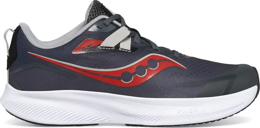 Saucony Saucony Kids' Ride 15 Grey/Black/Red