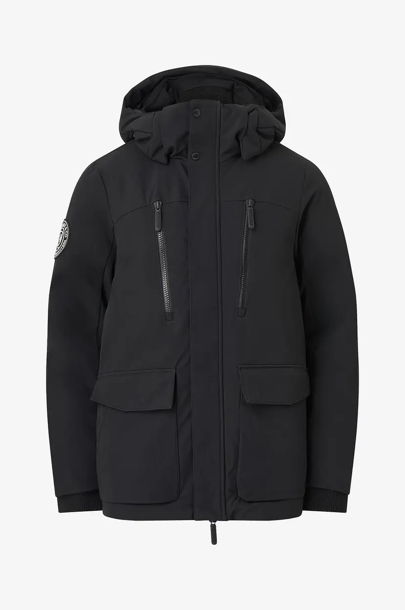 Superdry Parka City Parka - Svart