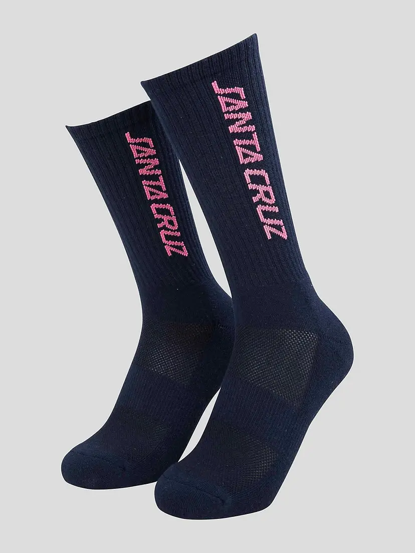 Santa Cruz Santa Cruz Strip Socks (3 Pk) 8-11 Socks mønster