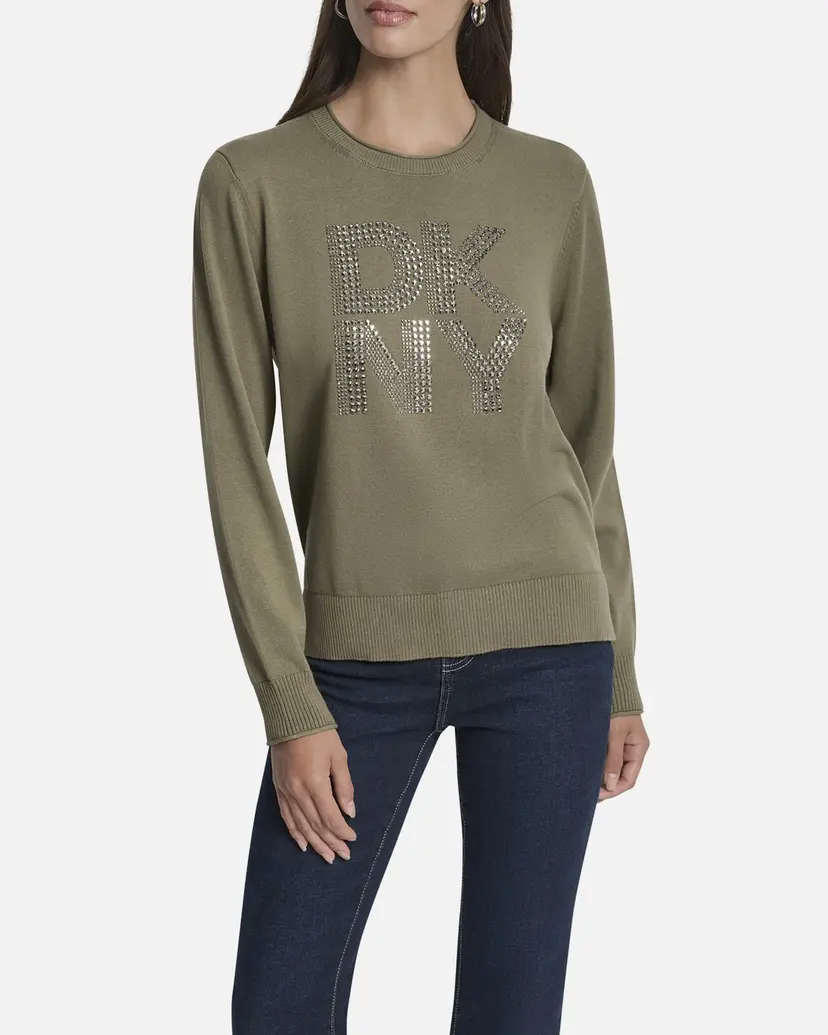 DKNY Jeans DKNY Jeans DJ5R0840 Green Sweatshirt