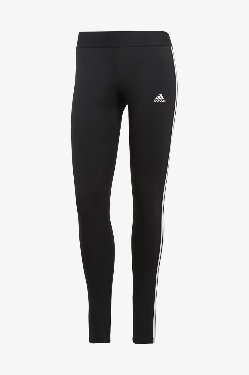 Adidas Sport Performance Tights Loungewear Essentials 3-stripes Leggings - Svart