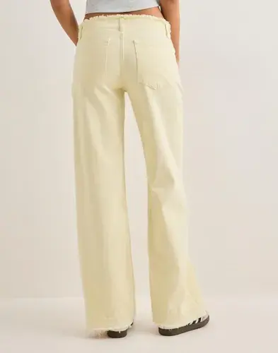 Nelly Nelly - Gul - No Waist Loose Jeans