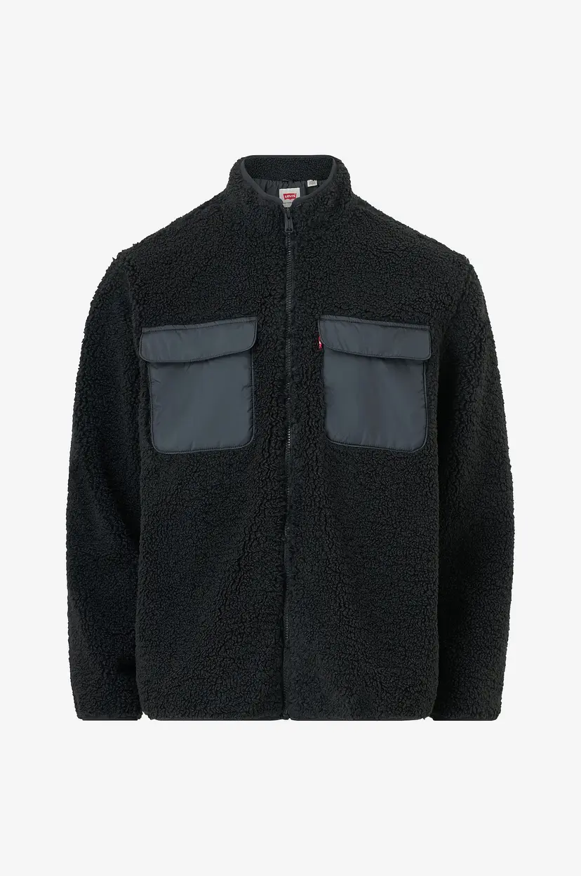 Levi's Teddyjakke Campo Sherpa Jacket - Svart