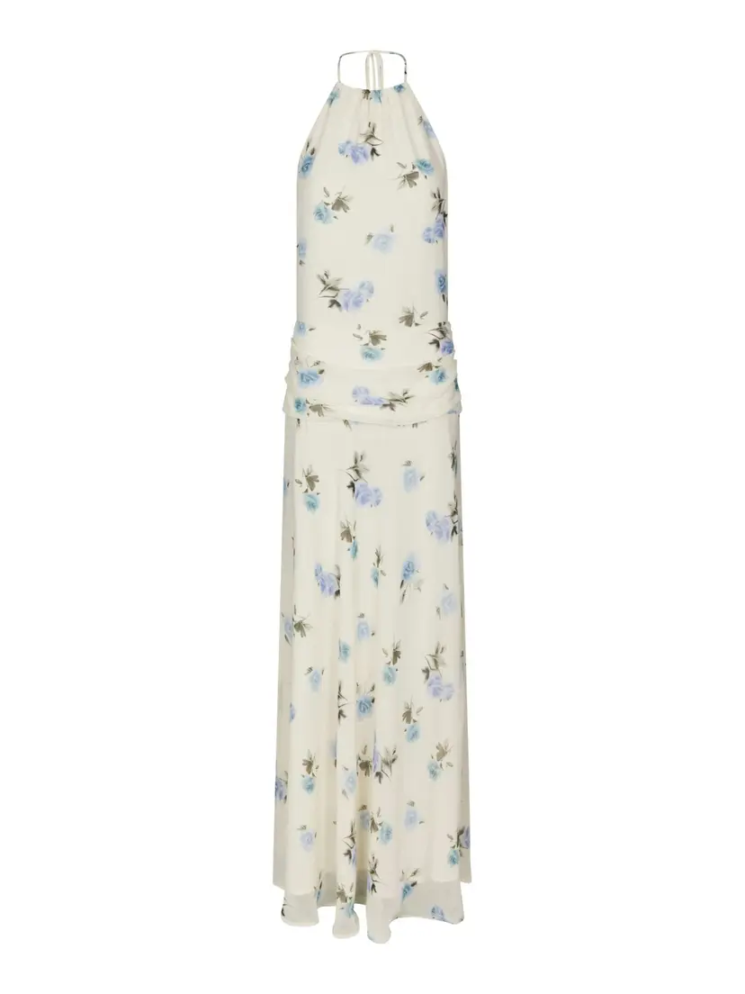 Neo Noir Gabina Faded Flower Dress