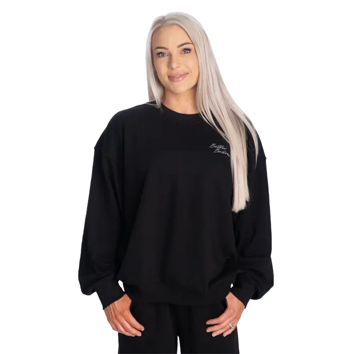 Better Bodies Oversized Genser Svart