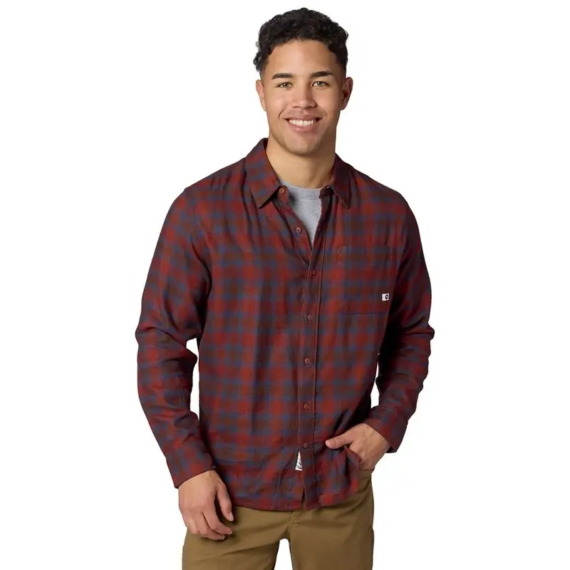 Marmot Marmot Rush Creek Lightweight Flannel LS Pecan Plaid