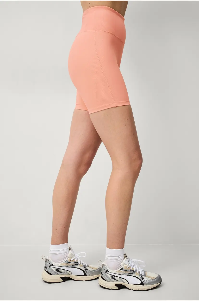 Ellos STUDIO Sykkelshortser Structure - Orange