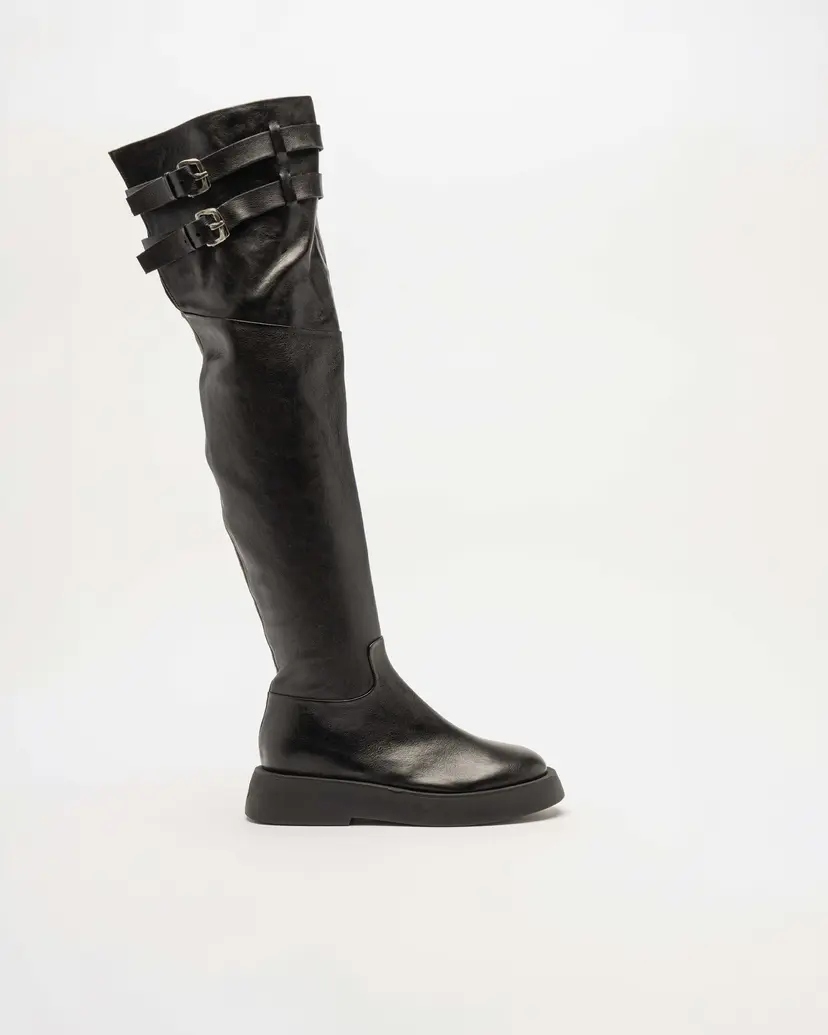 Ernesto Dolani Ernesto Dolani 11DSIL32 Black Over the knee boots