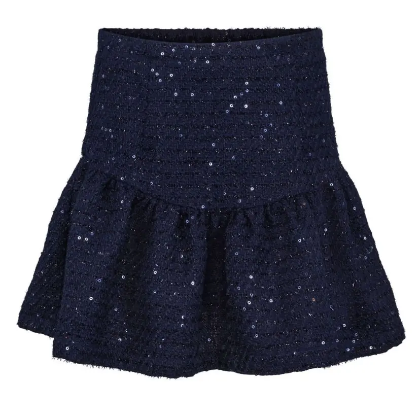 Vilje & Ve Vilje & Ve - Skjørt Laila Bouclè Midnight Navy