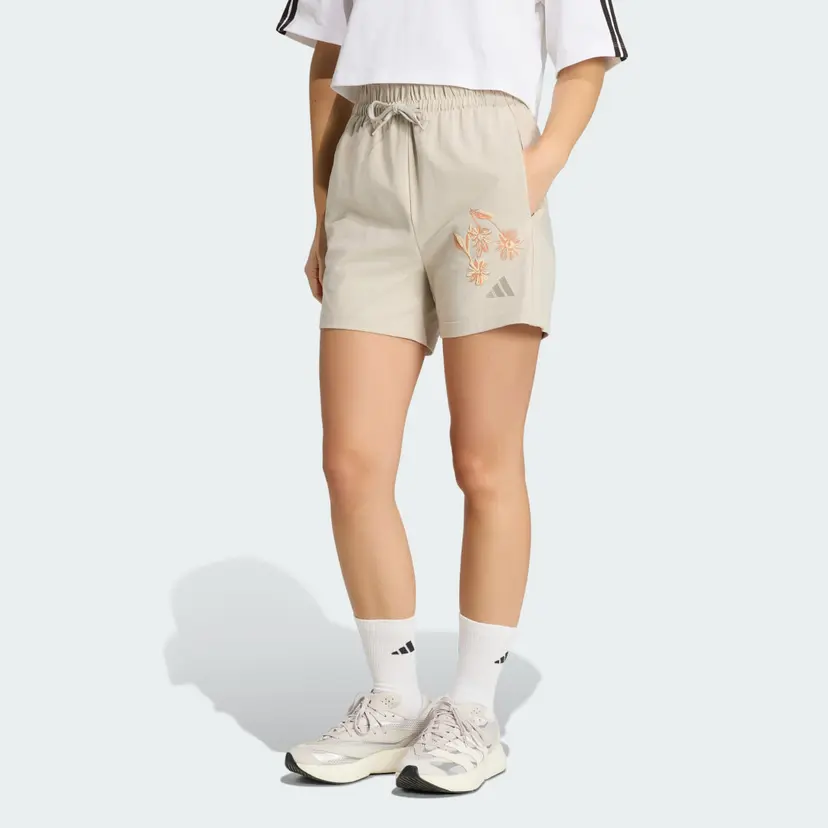 Adidas ESSENTIALS 3-STRIPES COTTON SHORTS