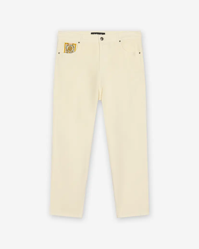 Just Cavalli Just Cavalli 80OAB5B6 Beige Pants