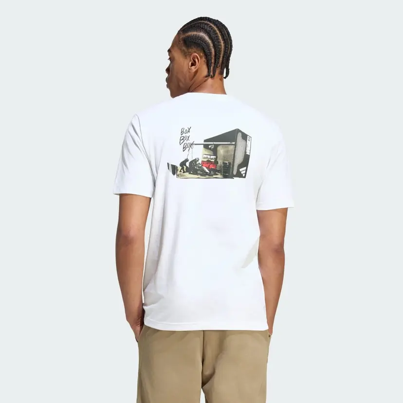 Adidas MOTORSPORT BOX 3 GRAPHIC T-SKJORTE