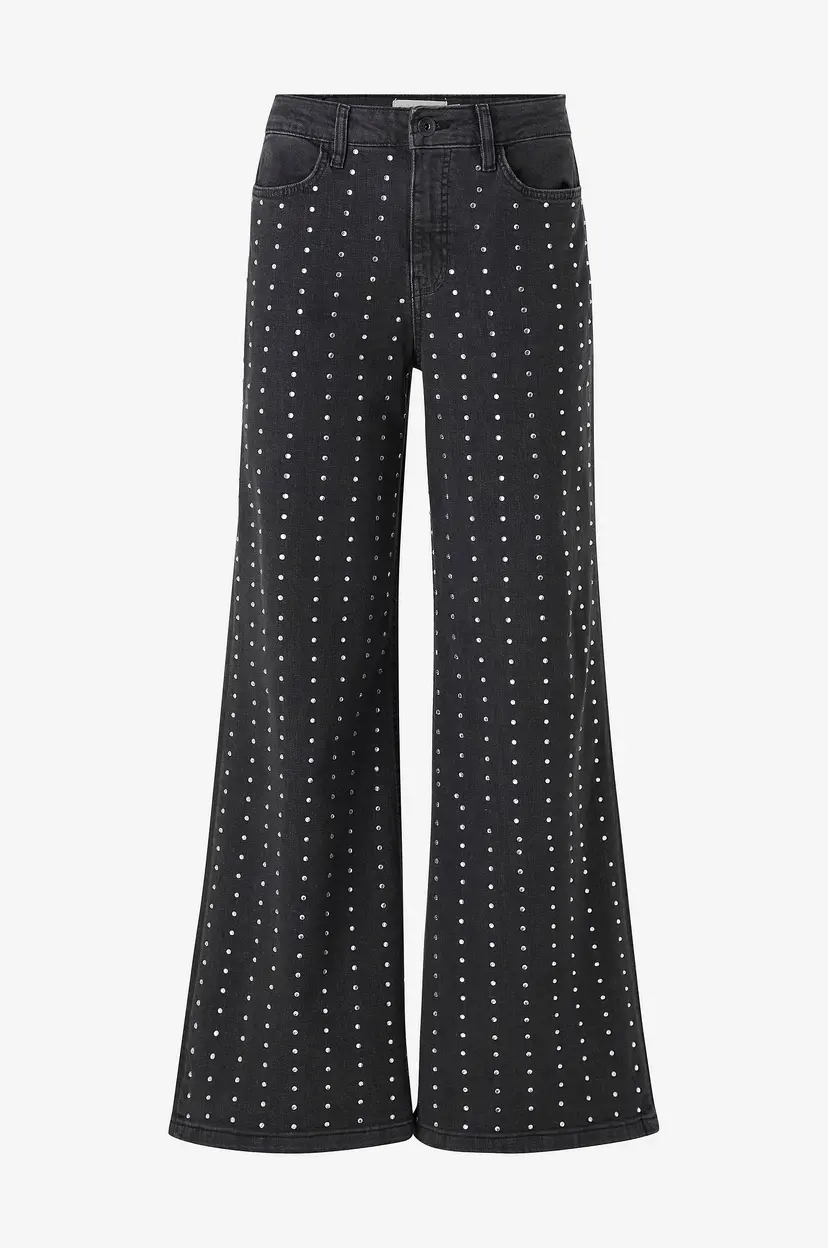 Ichi Jeans ihBraidy PA - Svart
