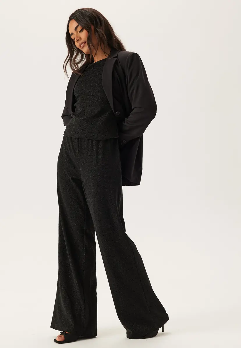 Pieces Pcjina Hw Wide Pants Jrs