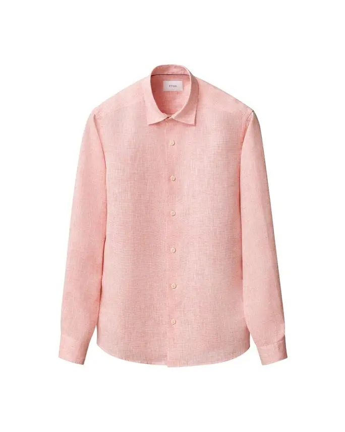 ETON Solid Linen Shirt