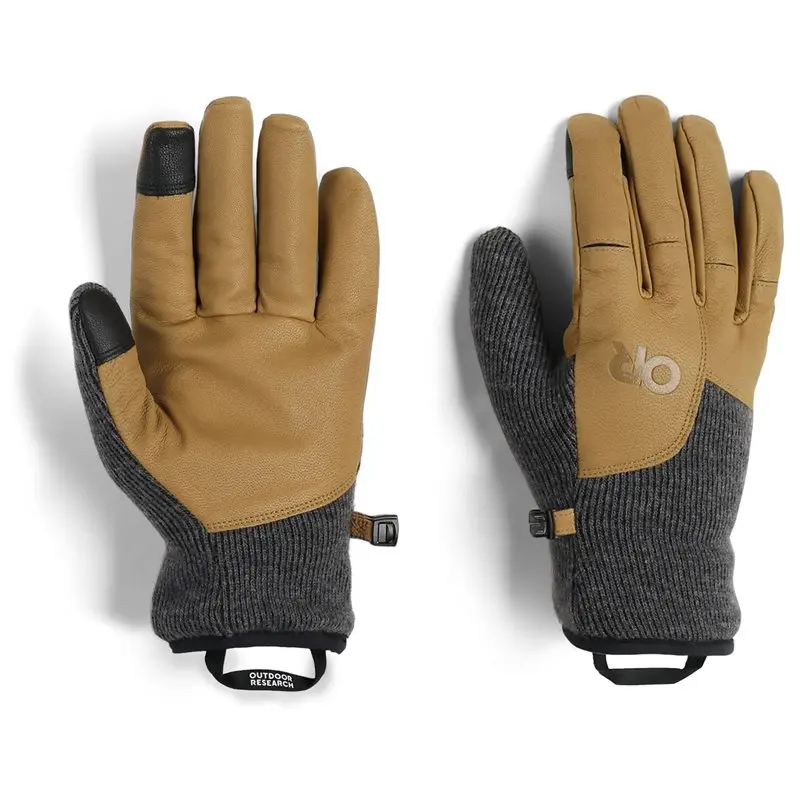 Outdoor Research Outdoor Research M Flurry Driving Gloves Charcoal