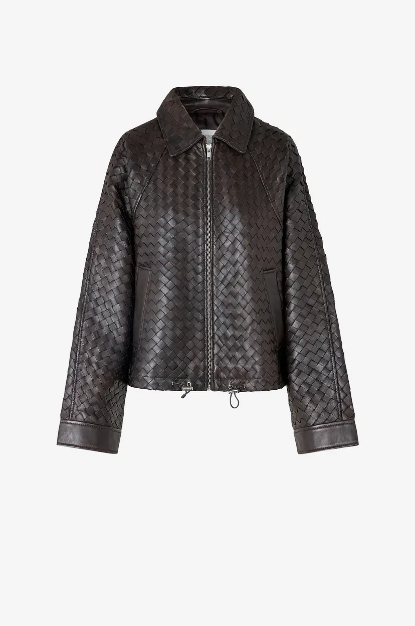 Second Female Jakke Vermont Leather - Blå