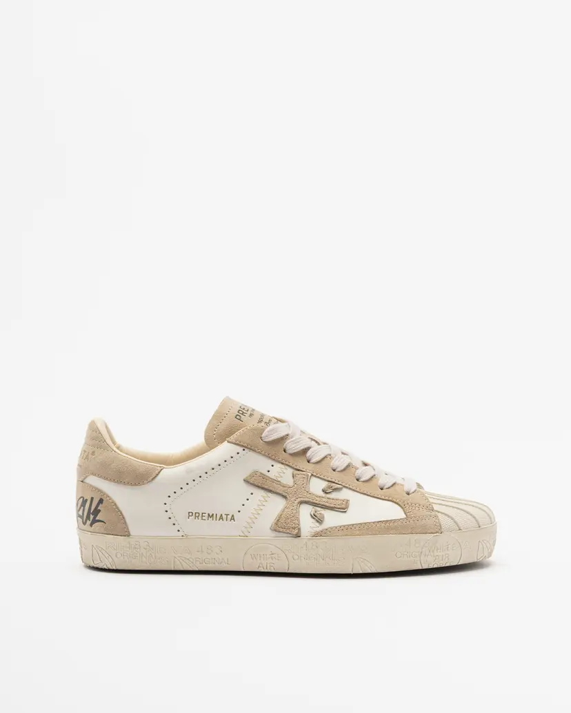 Premiata Premiata STEVEN 8480 White White sneakers