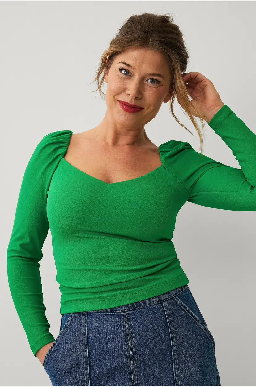 Ellos Collection Topp Kiwi - Grønn