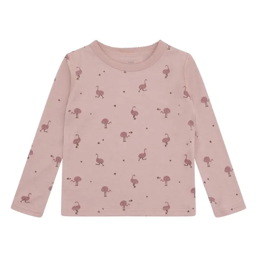 Hust and Claire Hust And Claire - Trøye Ull/ Bambus Abba Ostrich Adobe Rose