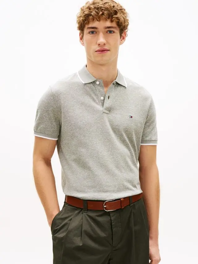 Tommy Hilfiger IC LINEN PIQUE REG POLO