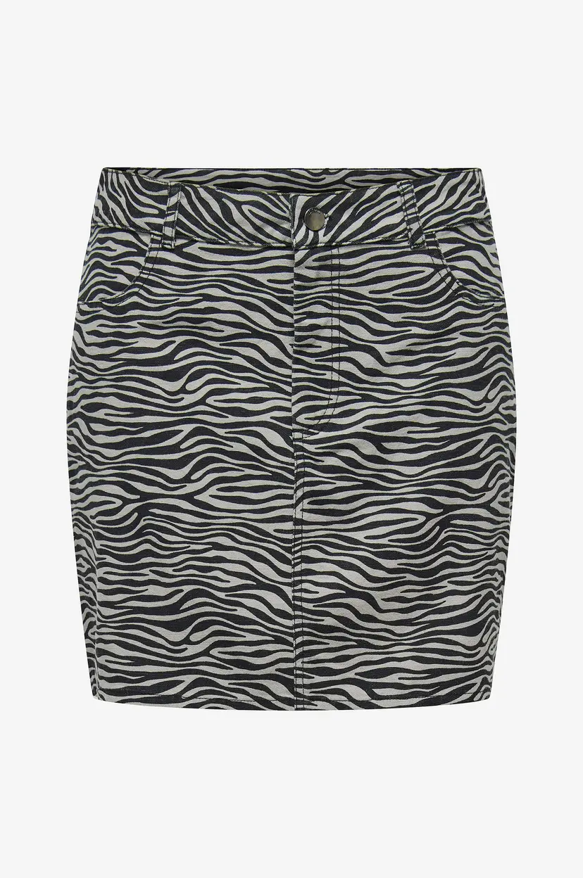 JDY Skjørt jdyRay MW Mini Skirt Pnt - Grå