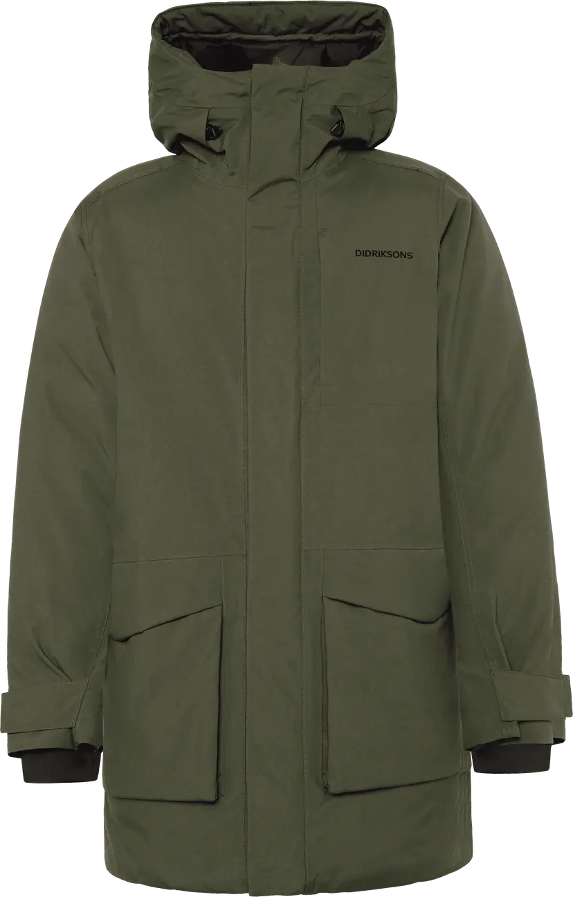 Didriksons Didriksons Men's Akilles Parka Deep Green