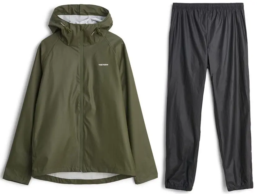 Tretorn Tretorn Packable Rainset Forest Green