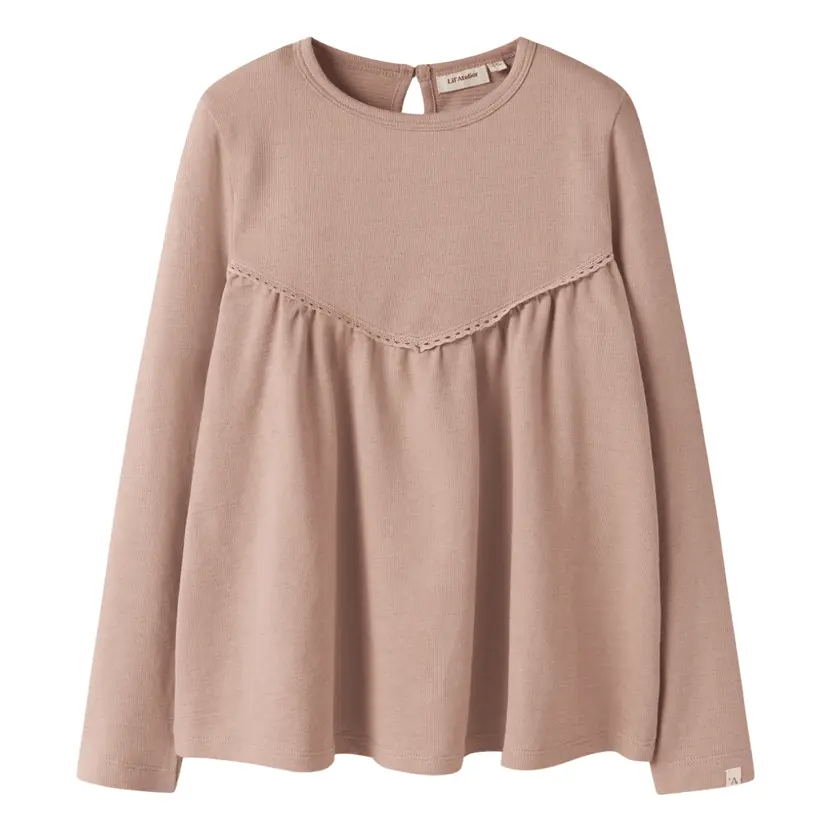 Lil`Atelier Lil'Atelier - Genser Berry Loose Top Roebuck