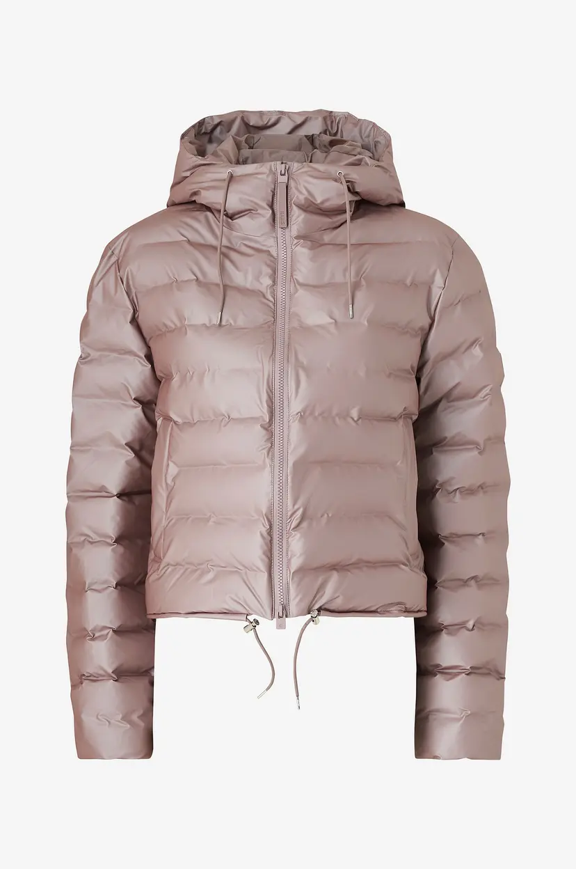 Rains Jakke Lohja Short Puffer Jacket W3T2 - Rosa
