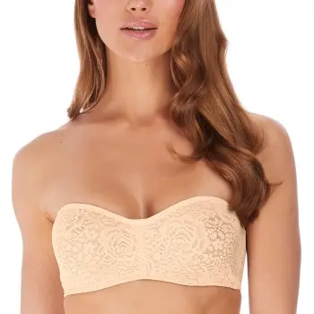 Wacoal Wacoal BH Halo Lace Strapless Bra Hud B 75 Dame
