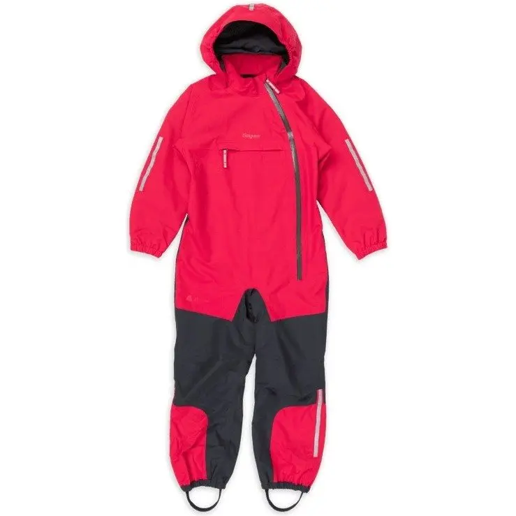Bergans Bergans Lilletind Kids Coverall Alpine Rose/Dark Shadow Grey