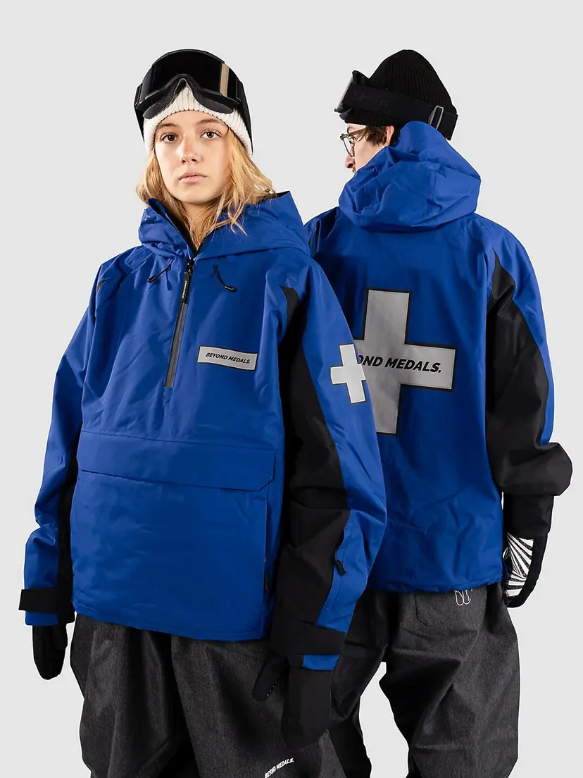 Beyond Medals Beyond Medals Retro 2L Anorakk blå