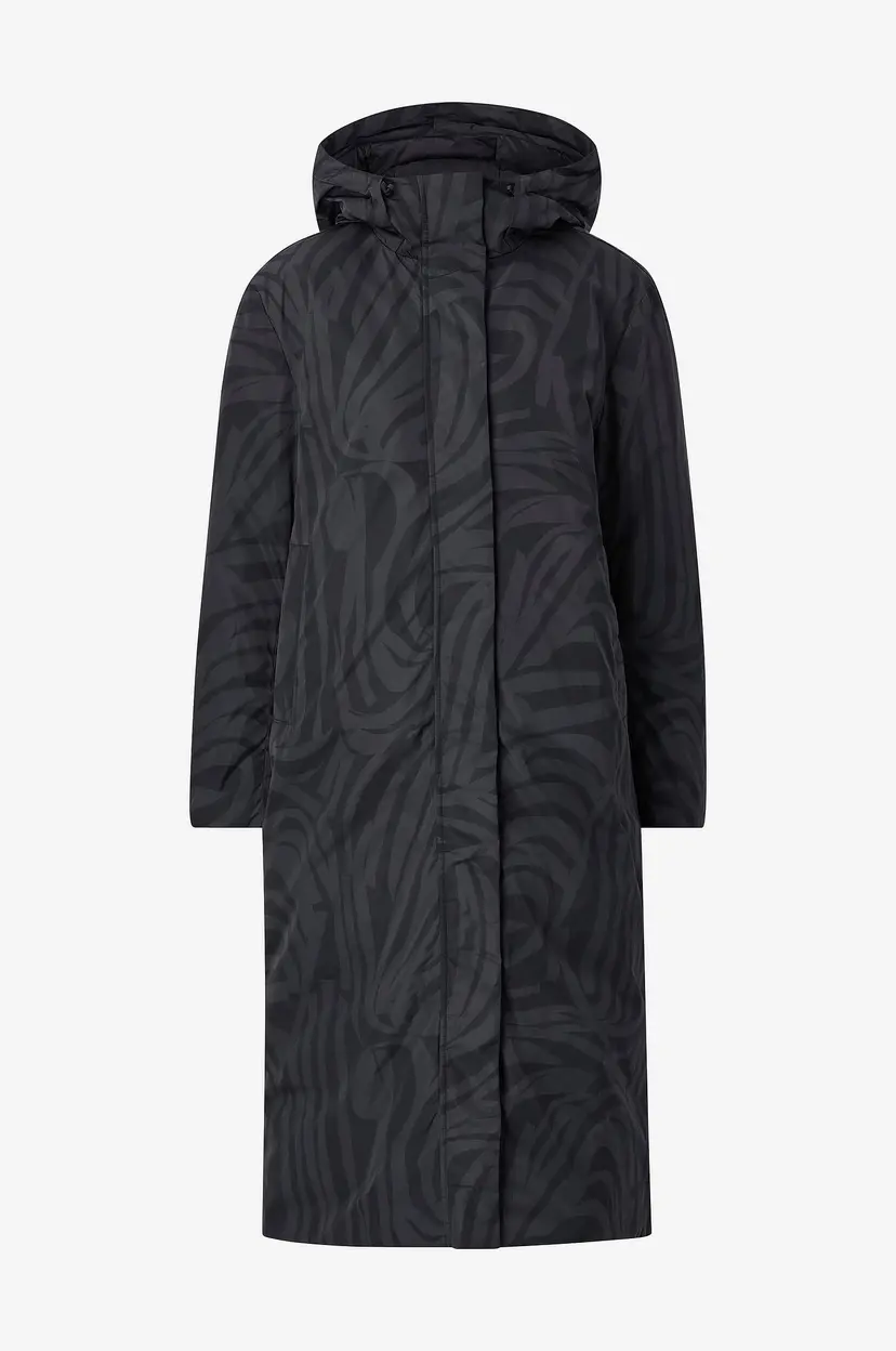 Marimekko Frakk Taiottu Jokuraita - Svart