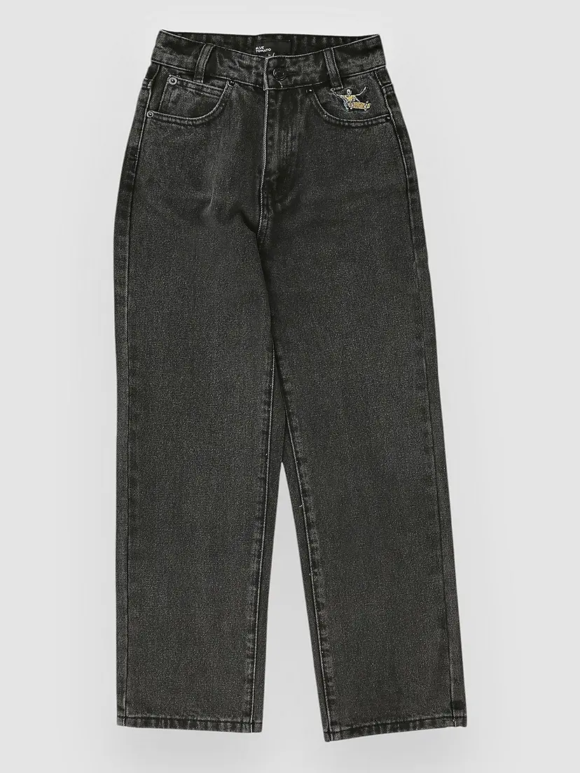 Blue Tomato Blue Tomato Vintage Denim Baggy Kids Jeans svart