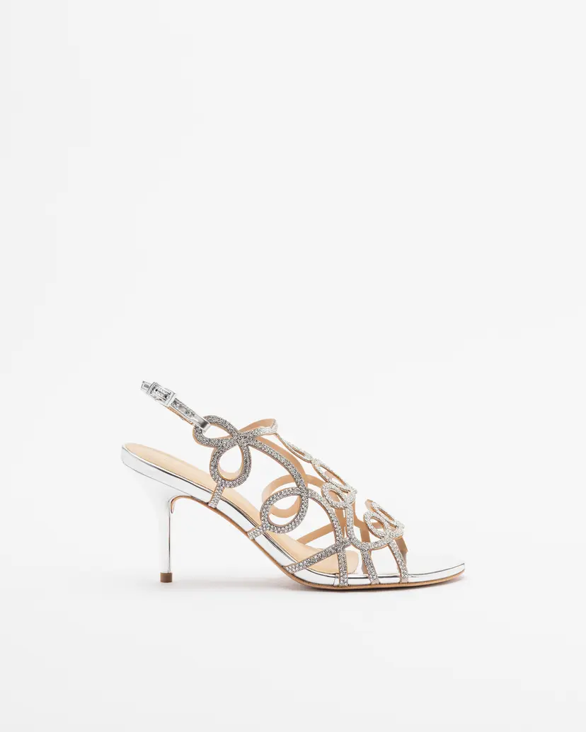 PROF PROF 20-101248 Silver High Heeled sandals