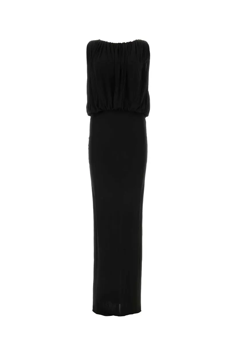 Saint Laurent Saint Laurent Festkjoler – Svart
