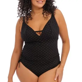 Elomi Elomi Bazaruto Non Wired Swimsuit Svart polyamid H 80 Dame
