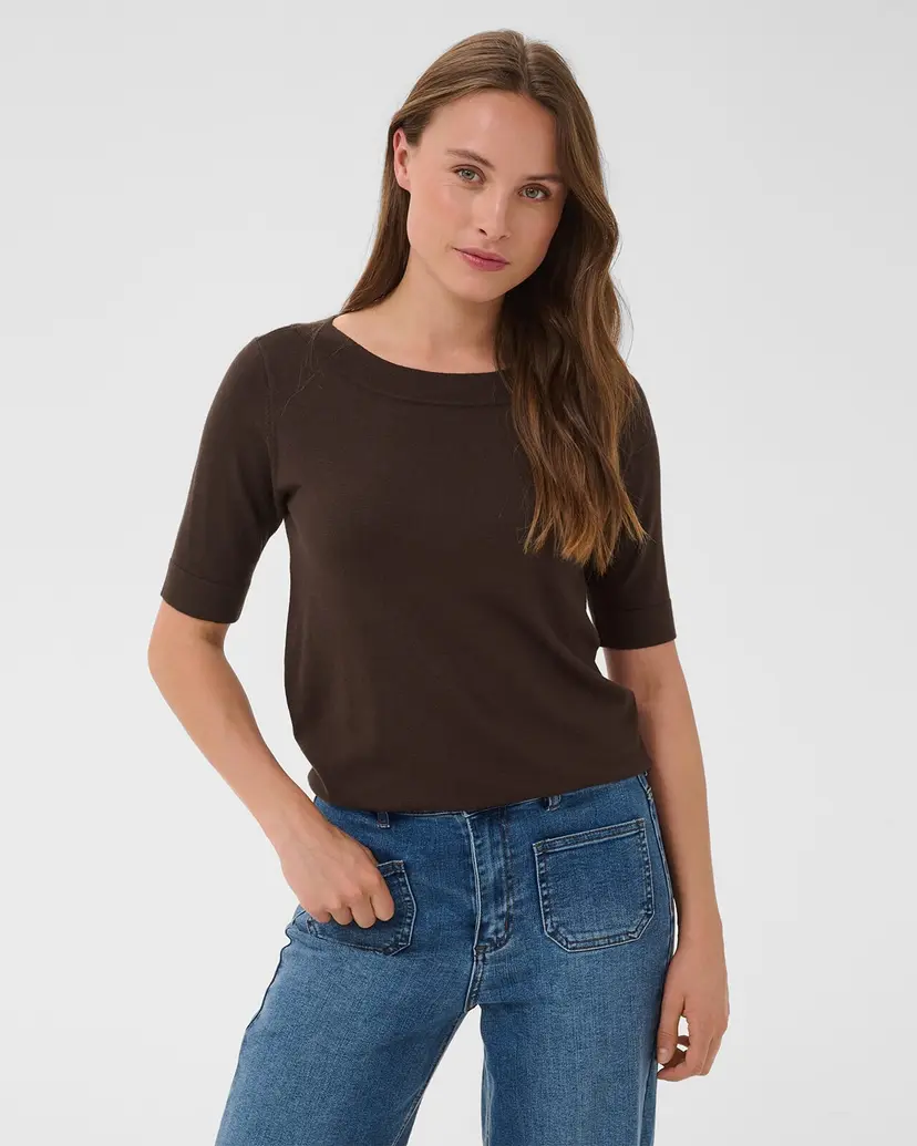 Kaffe Topp Lizza Boatneck