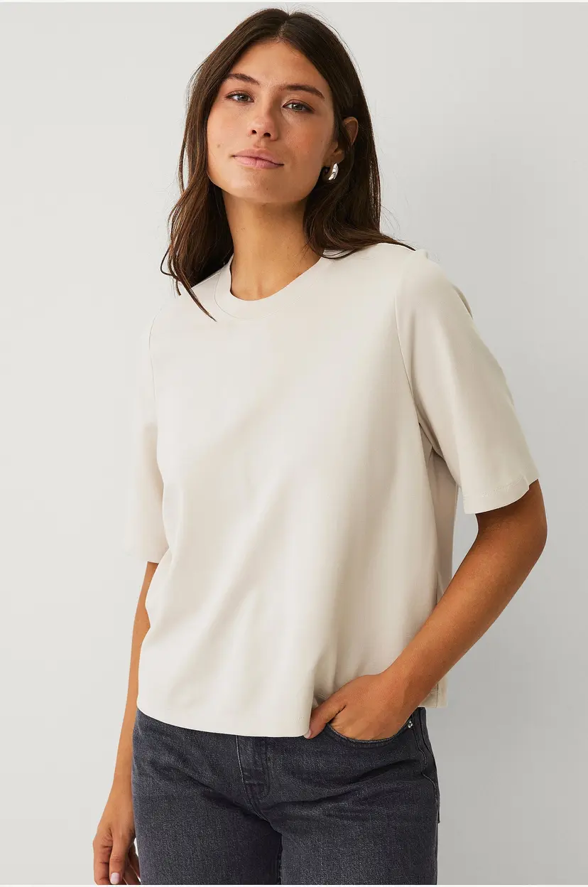Ellos Collection Topp i kraftige strikkeplagg - Natur
